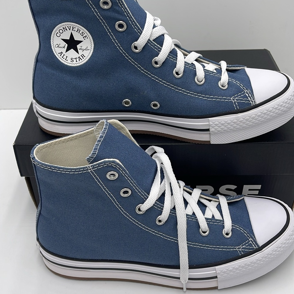 Converse WMNS Blue High-Top Sneakers Platform A10781F
CTAS EVA LIFT HI
LAKESIDE - Picture 2 of 16